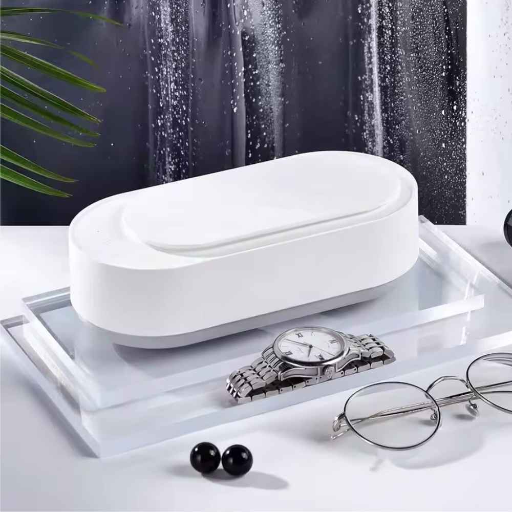 Portable Ultrasonic Cleaner for Glasses & Jewelry compact size