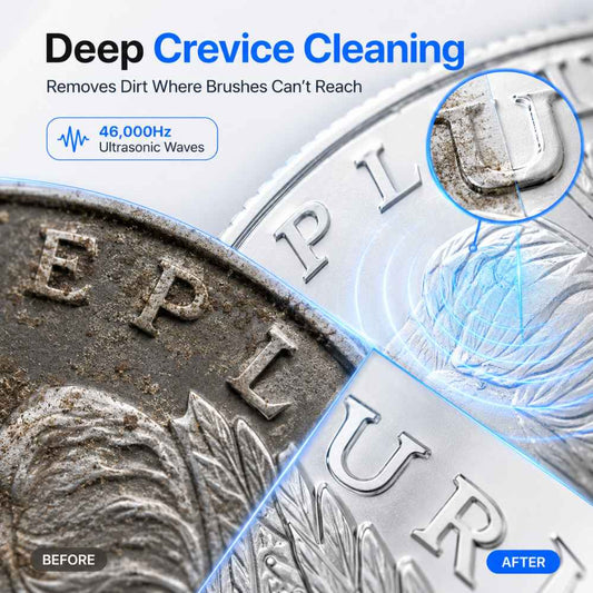 46000HZ Ultrasonic coin cleaner