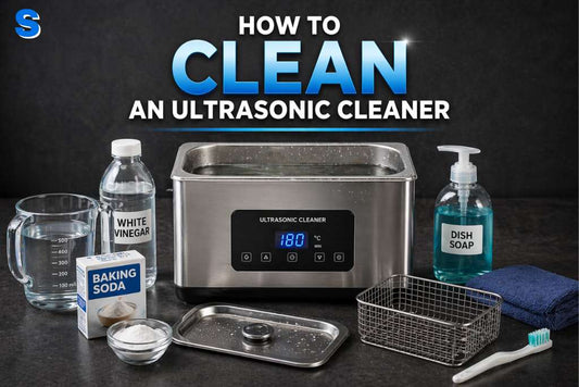 How to clean an ultrasonic cleaner?