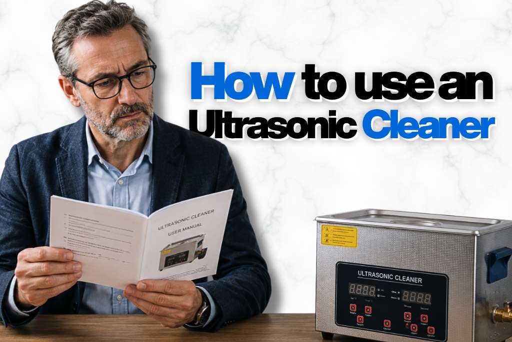How to use ultrasonic cleaner?
