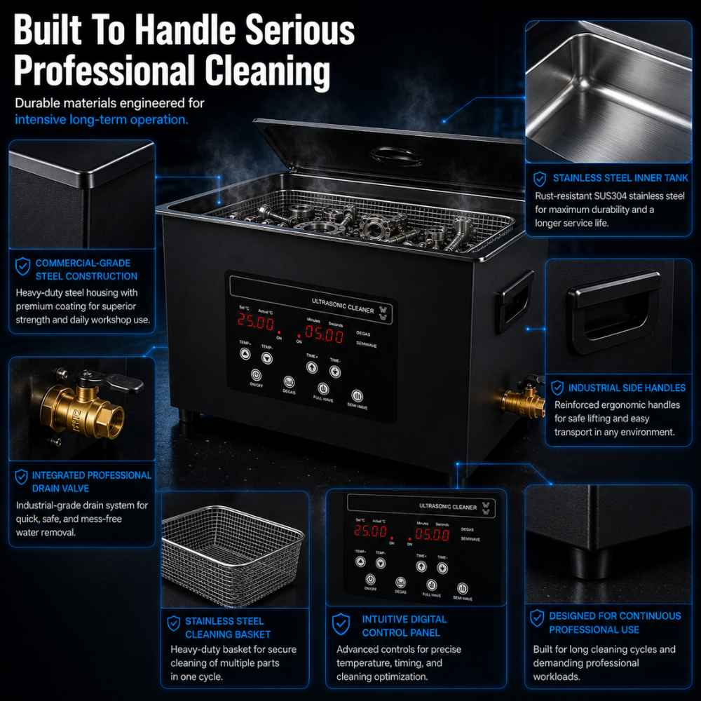 15L Ultrasonic cleaner durable materials