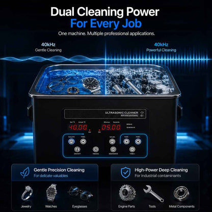 3L Ultrasonic cleaner dual cleaning