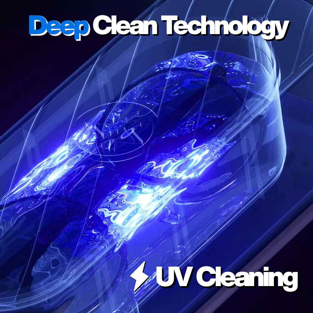 UV cleaning with the Mini ultrasonic cleaner