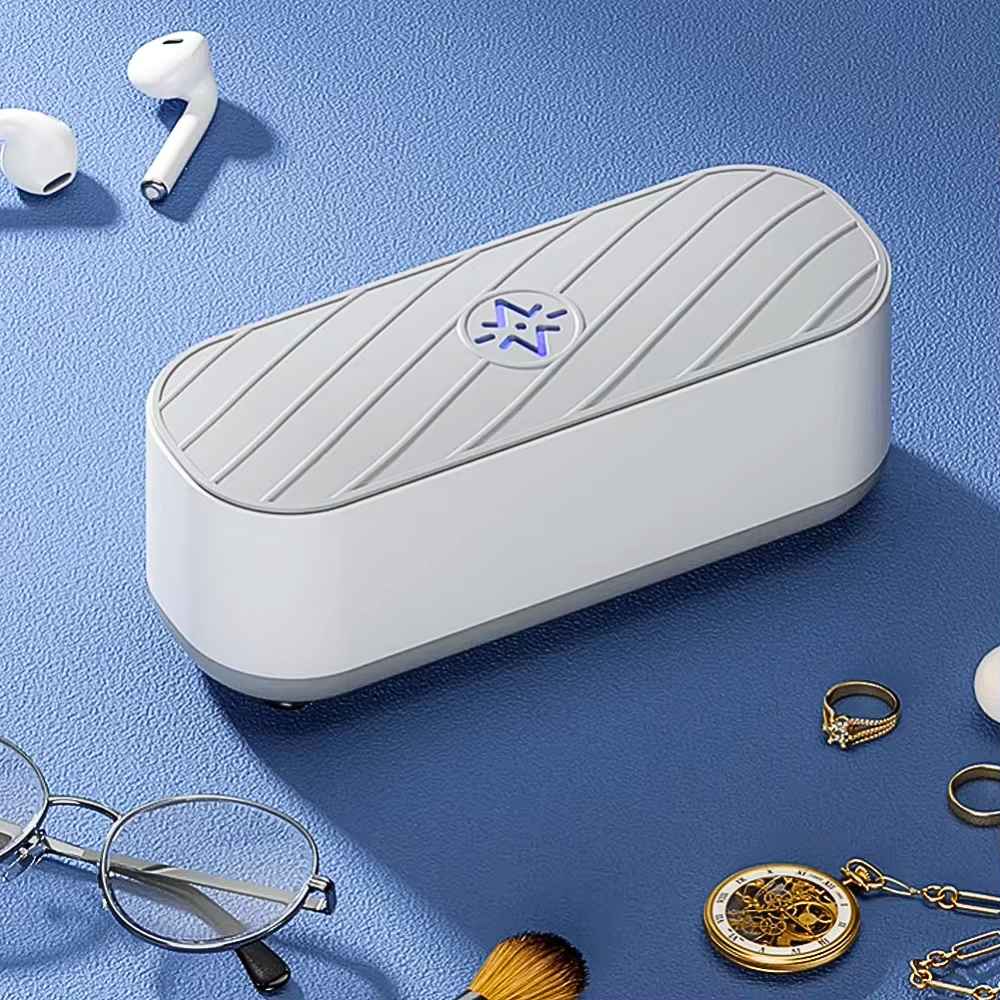 Mini ultrasonic cleaner for jewerly and glasses