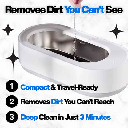 Benefices of the Portable Ultrasonic Cleaner for Glasses & Jewelry