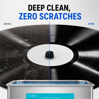 Ultrasonic record cleaner zero scratches on vinyl