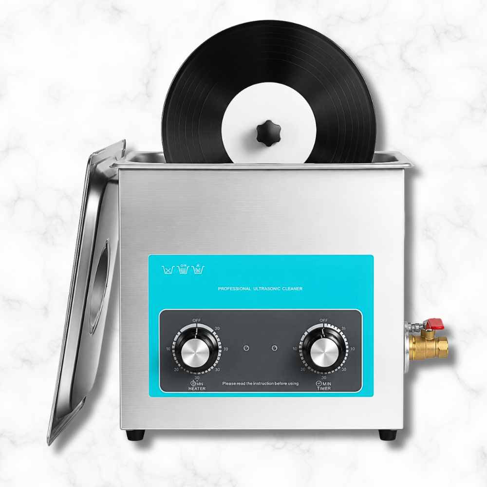 Ultrasonic record cleaner