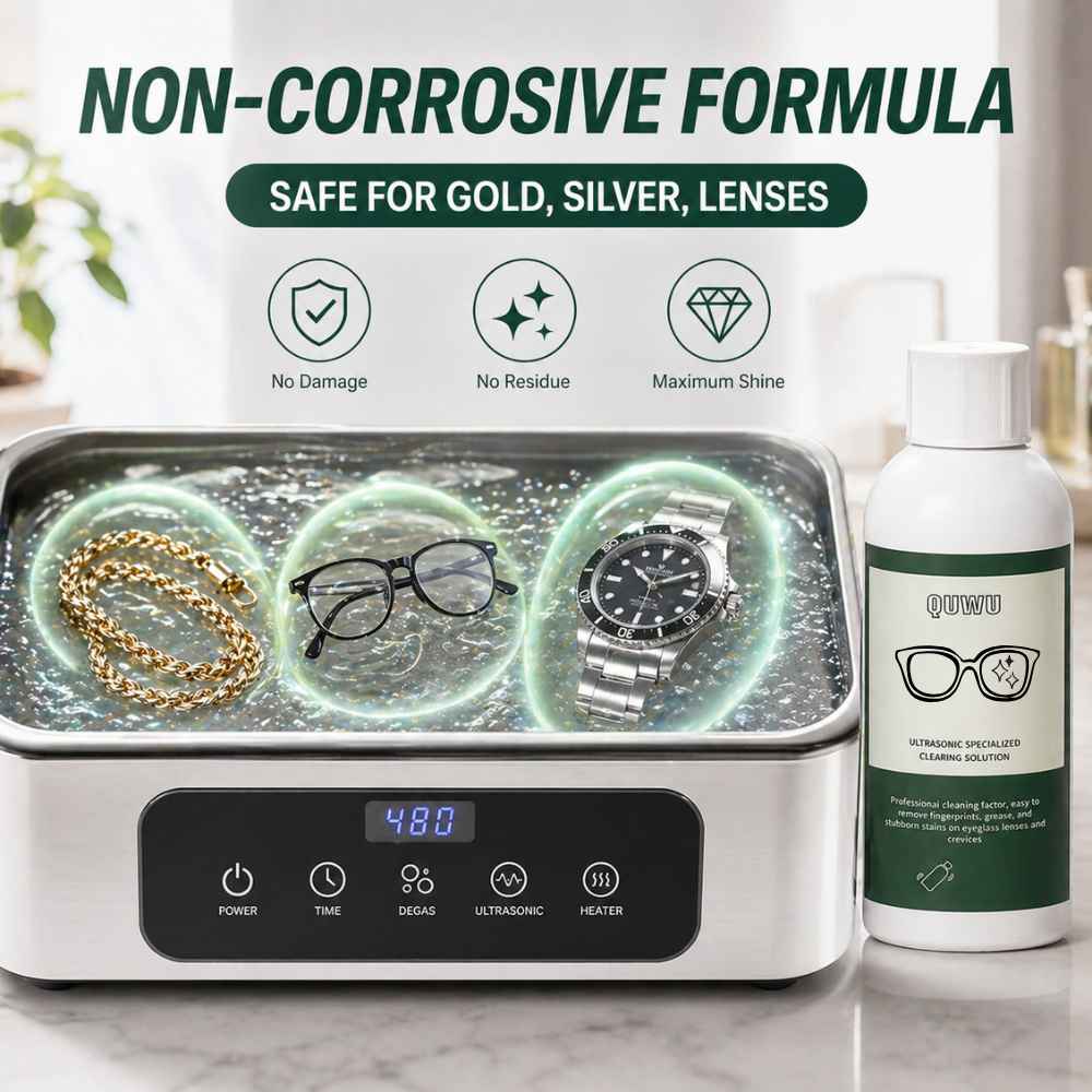 Non corrosive Ultrasonic Glasses Cleaner Solution