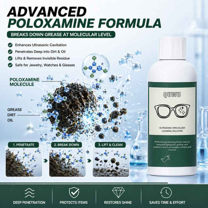 Poloxamine formula of the Ultrasonic Glasses Cleaner Solution