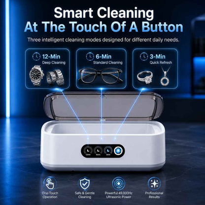 Digital ultrasonic cleaner 3 timing modes