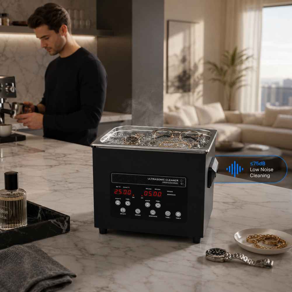 Low noise of the Heated ultrasonic cleaner
