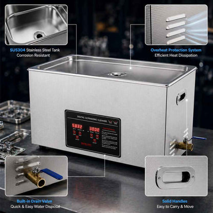 Informations on the Large industrial ultrasonic cleaner​
