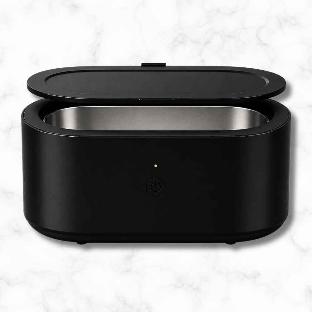 Ultrasonic coin cleaner