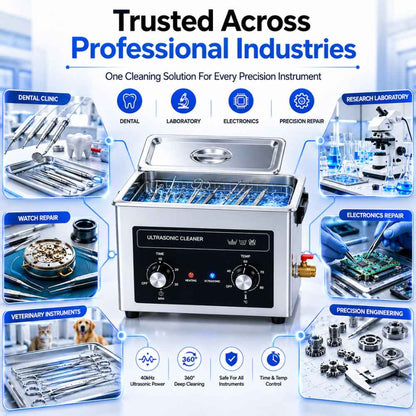 Trusted across Ultrasonic instrument cleaner