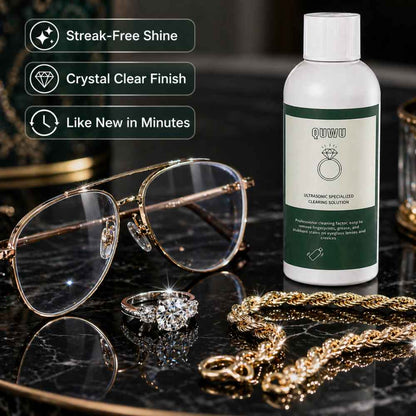 Advantages of the Ultrasonic jewelry cleaner solution​