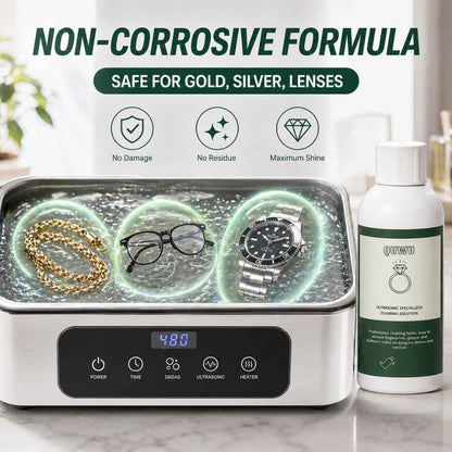 Use case of the Ultrasonic jewelry cleaner solution​