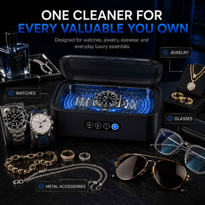 Ultrasonic watch cleaner for every product