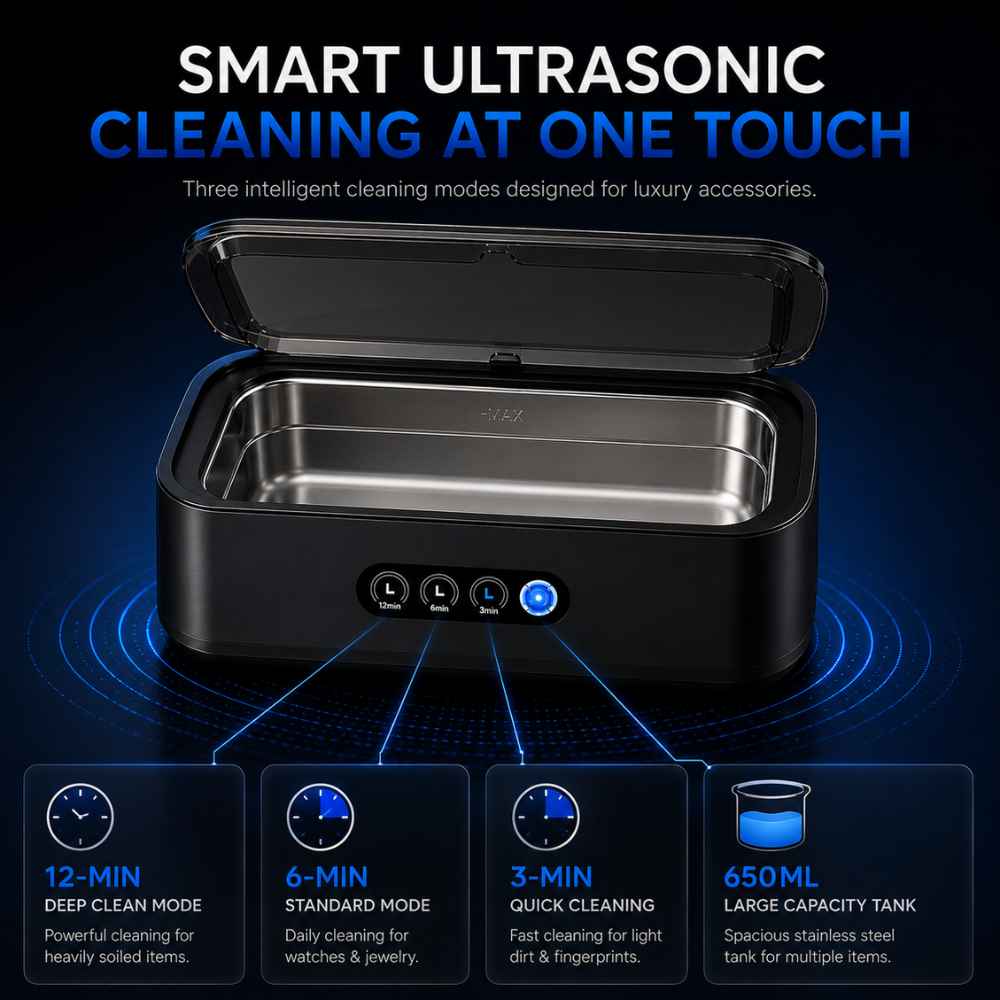 Ultrasonic watch cleaner | PreciWave